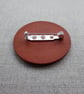 Barn Owl ceramic brooch by Valerie Greeley - Image 3