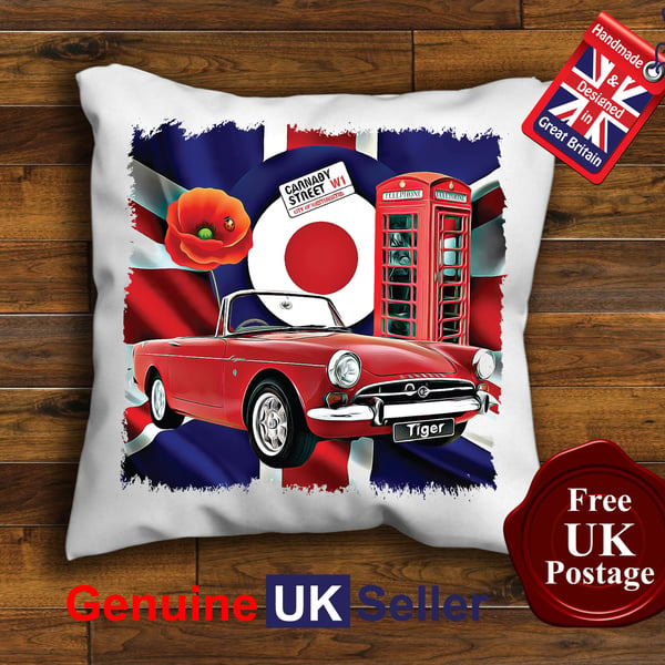 Sunbeam Tiger Cushion Cover, Choose Your Size