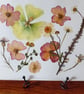 Handmade Pressed Flowers. Original Design. A4 size. - Image 9