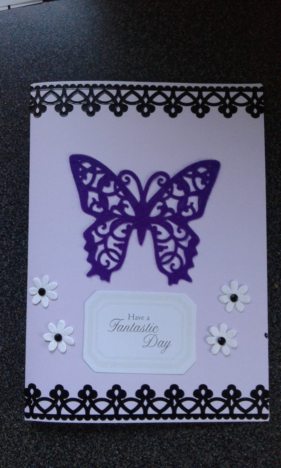 Butterfly greetings card