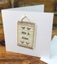 Nan birthday card & keepsake mini hanging gift, Number 1 Nan card - Image 7