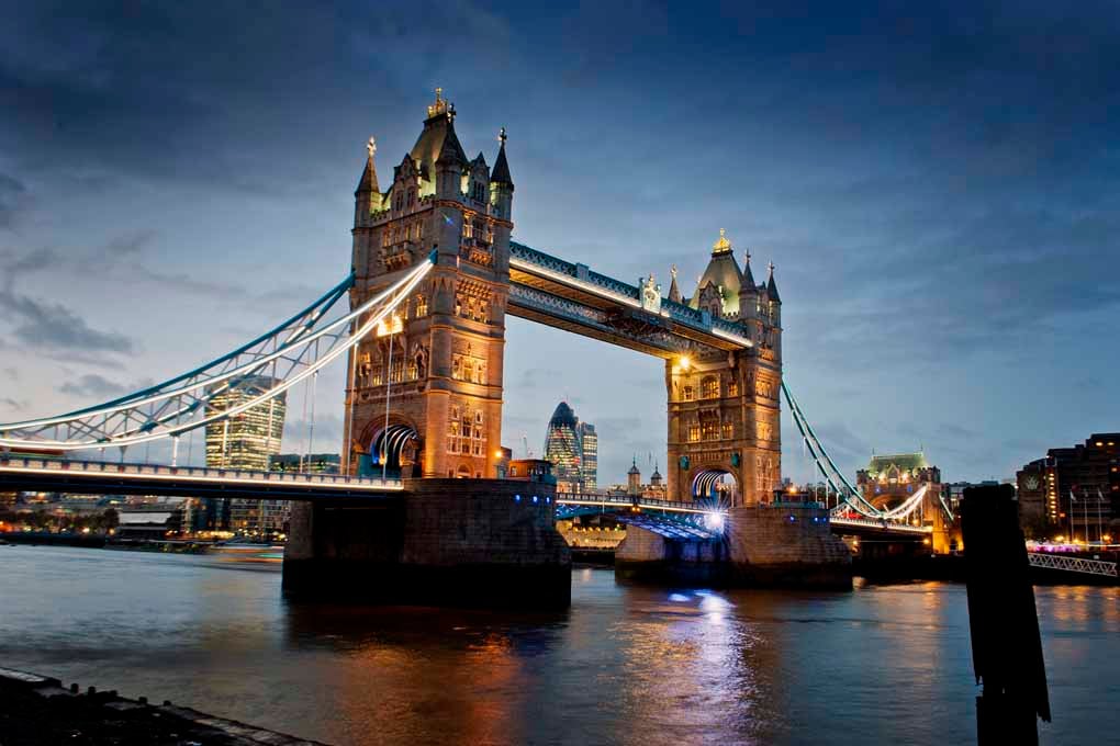 Tower Bridge River Thames London England Photograph Print