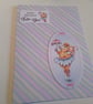 Birthday card. Ballerina. Mouse. Handmade card. Ref 094 - Image 1