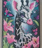 Giraffe diamond painted notebook - Image 2