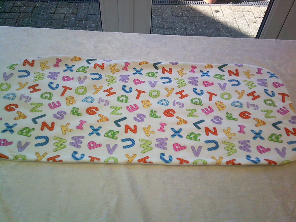 Colourful Alphabet Burp Cloth