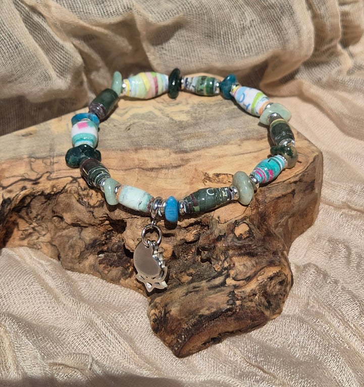 The 'Root & Sky' Bracelet (one of a kind) 