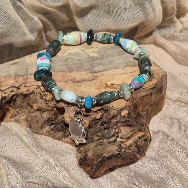 The 'Root & Sky' Bracelet (one of a kind) 