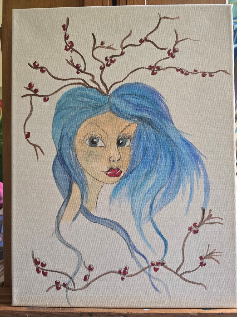 Fairy Acrylic Painting