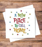New Home Card - new house. Blank inside - Image 1