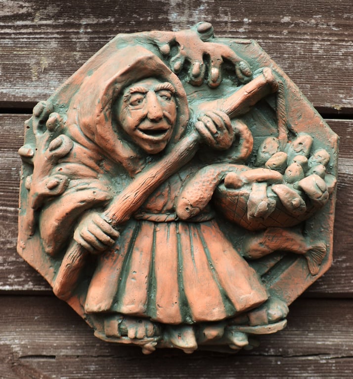 Fishing Monk Plaque