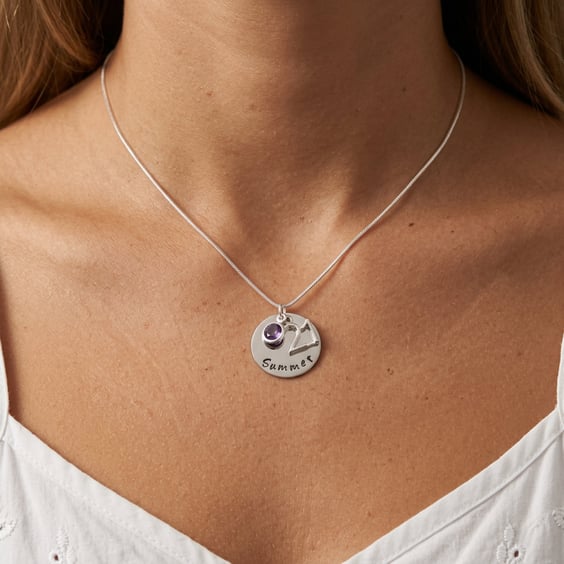 21st Birthday Gift - Personalised Necklace - Daughter Sister Granddaughter Niece