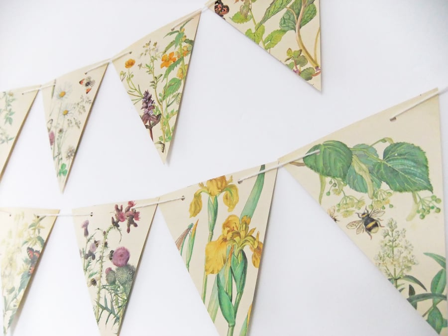 20 feet of Spring and Summer Bunting