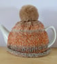 Knitted 'Pompom' Tea Cosy