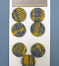 Wool Covered Buttons - Image 1