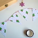 Christmas Bunting, Christmas Tree garland, Treemendous, Christmas decorations,