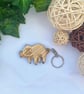 Sloth Keychain - Wood Sloth Keyring with Gift Bag - Image 4