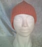Dark Peach Beanie style hat - Image 1