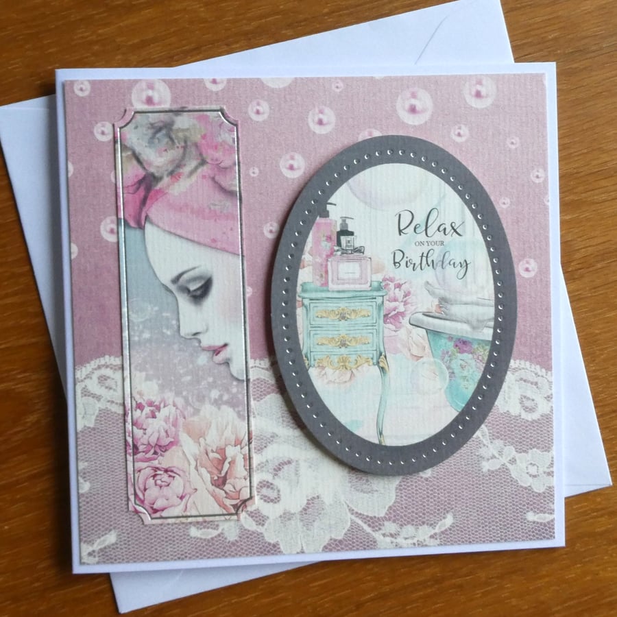 Relax On Your Birthday Card