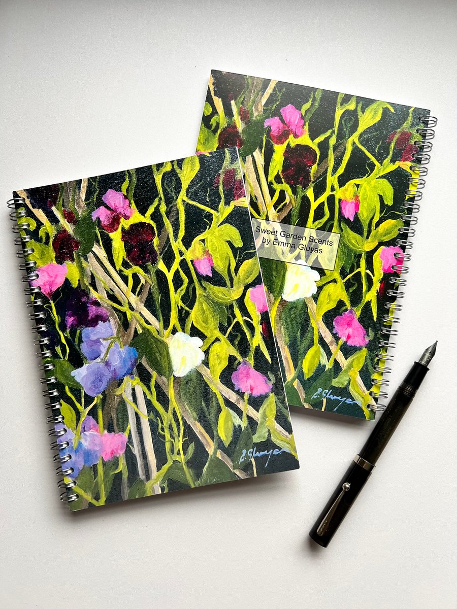 Sweet Garden Scents Notebook