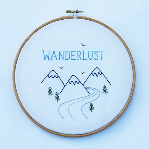 Wanderlust Hoop