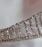 Silver lined glass bead Tiara - Image 2