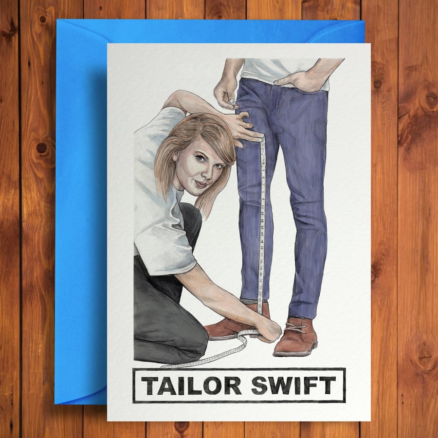 Tailor Swift - Funny Birthday Card
