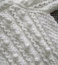 16" White Aran Jacket with Hood - Image 6