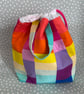 Summer seconds - Patchwork Rainbow project bag - Image 5