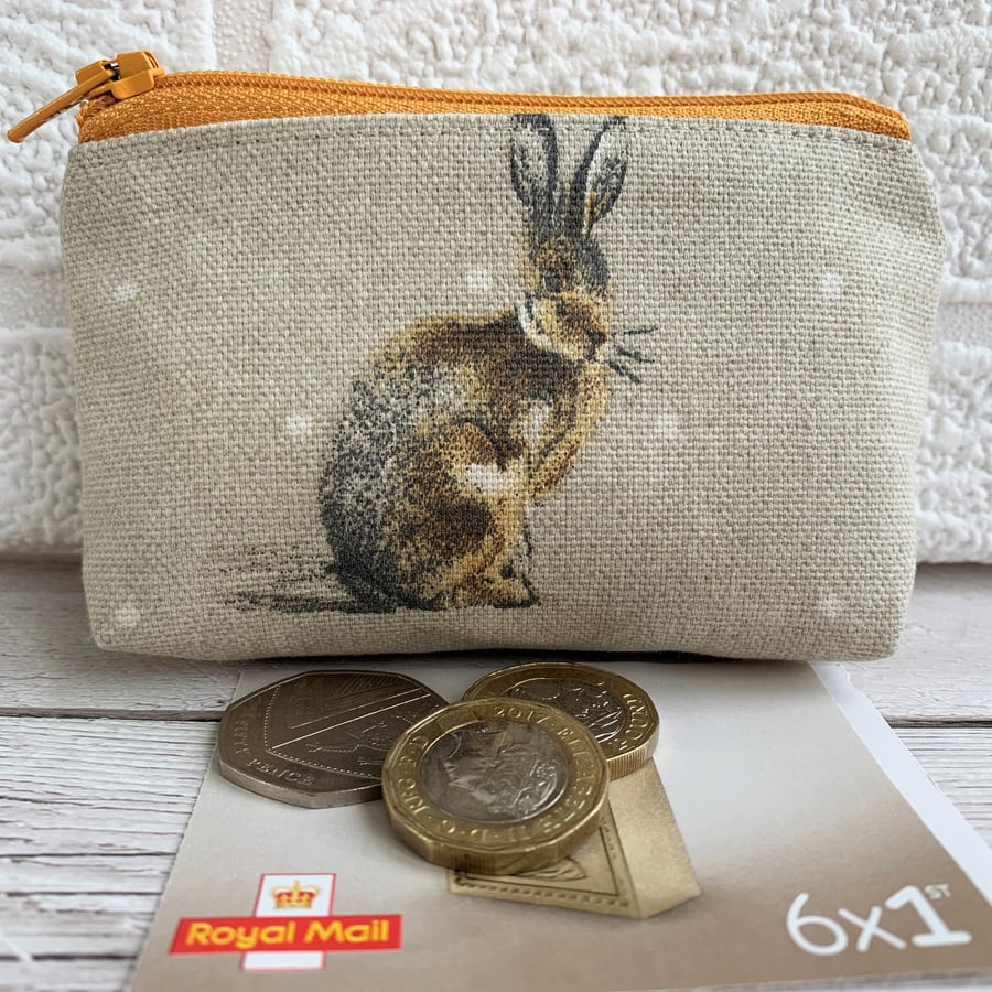 Hare purse, small coin purse