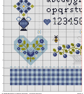 308 - Blueberry Cottage Cross Stitch Pattern Quaker Alphabet Sampler (PDF Chart) - Image 5