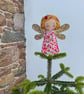 Embroidered Tree Top Fairy Decoration - Image 1