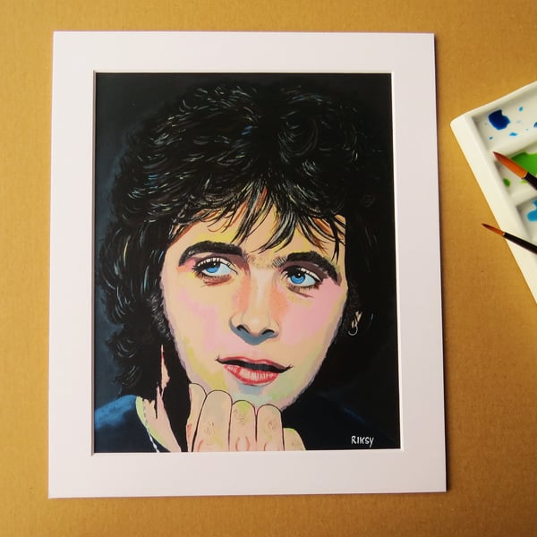 DAVID ESSEX ART PRINT WITH MOUNT