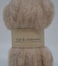 Carded Corriedale wool Rabbit