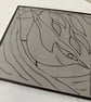 Linocut Print - "Nuthatch" - Bird Print - Nature Print - Image 4