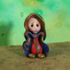 Sale Tiny Garden Gnome 'Jess' OOAK Sculpt Ann Galvin