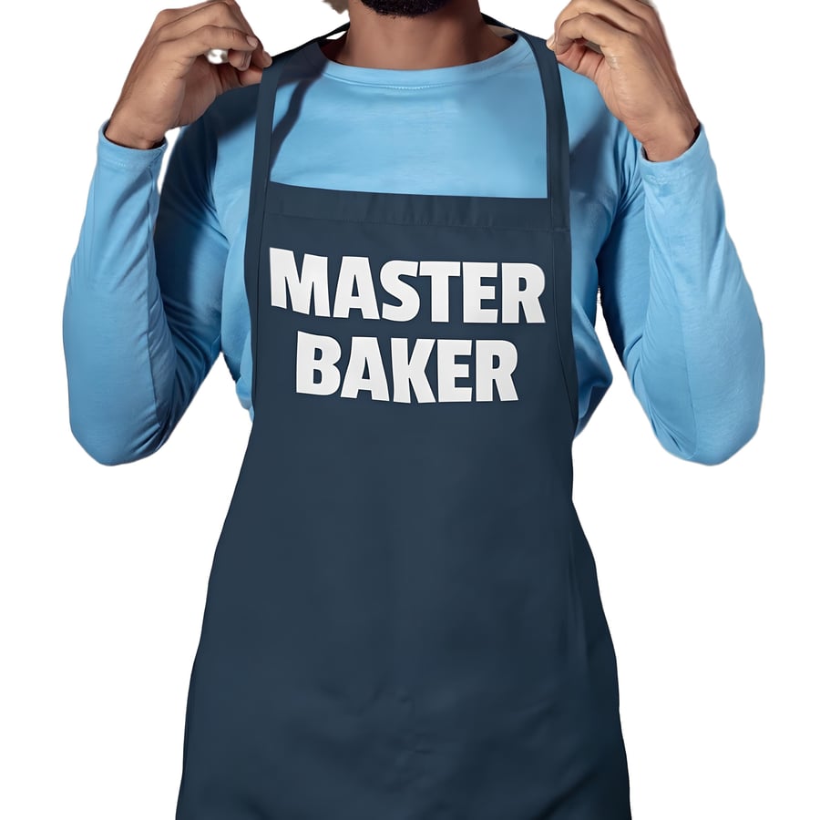 Funny Novelty Baking Apron Master Baker