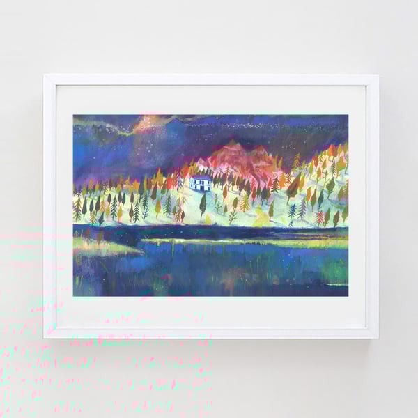 NEW SIZE! Misurina A3 Print 