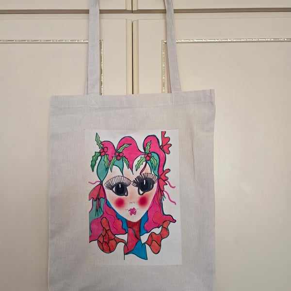 Christmas Fairy Tote Bag