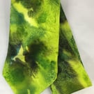 Silk Tie 100% Pure Silk, Hand Painted