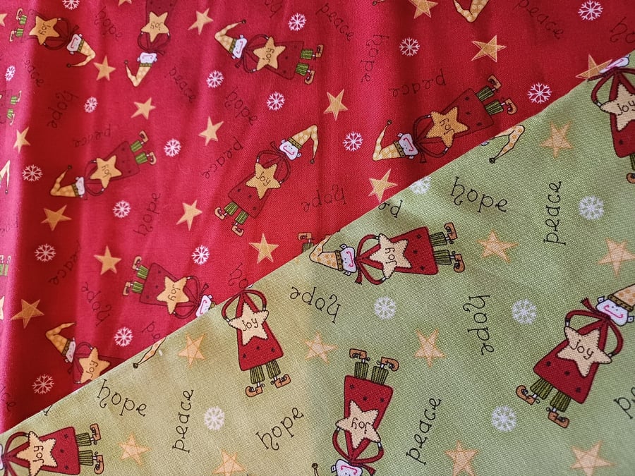 Christmas cotton fabrics