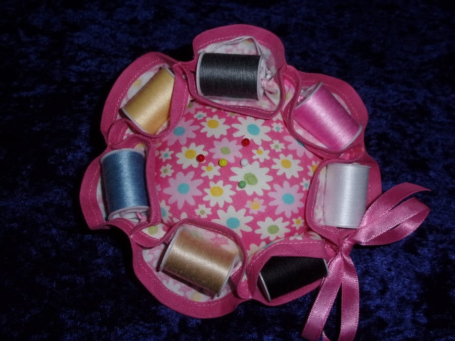 Cotton Reel Pin Cushion