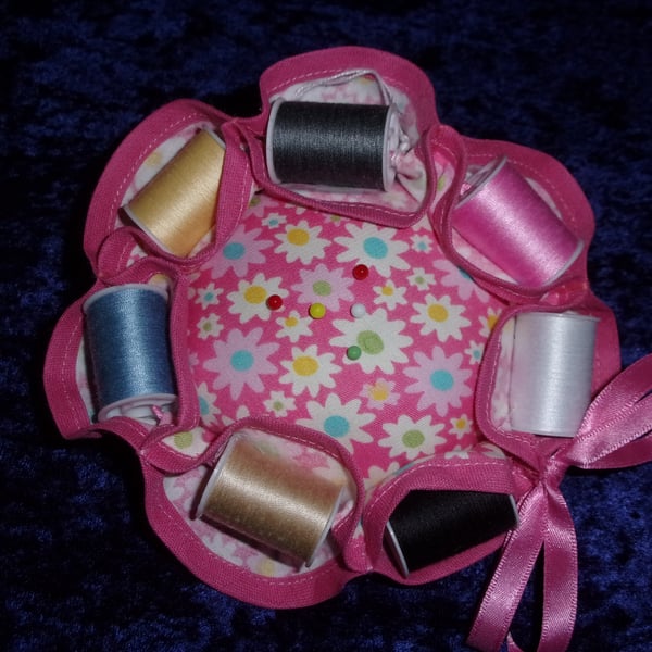 Cotton Reel Pin Cushion