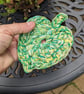 Leaf coaster, chunky mat, cotton coasters, plant lovers gift - Image 9