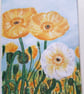 Californian Poppies Original coloured pen drawing.   - Image 3