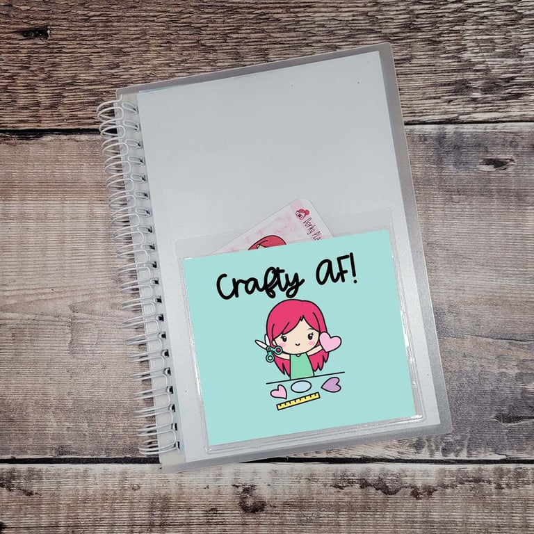 Crafty AF Planner Pocket - PP003