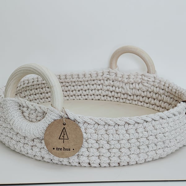 Boho Scandi Handmade Decorative Tray
