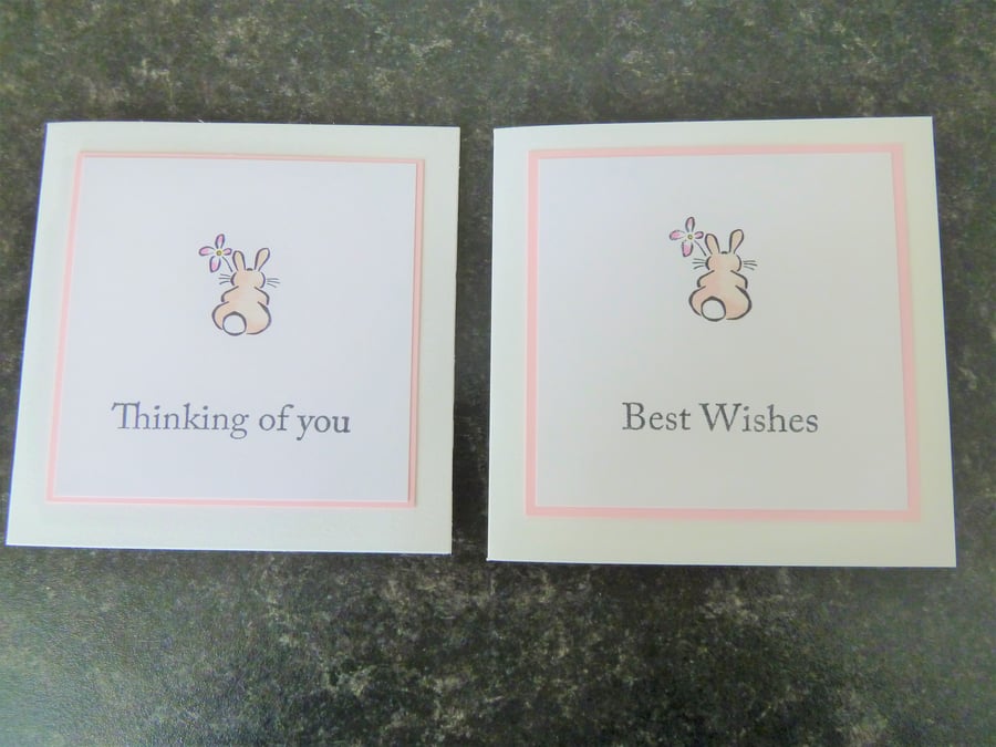 rabbit mini cards