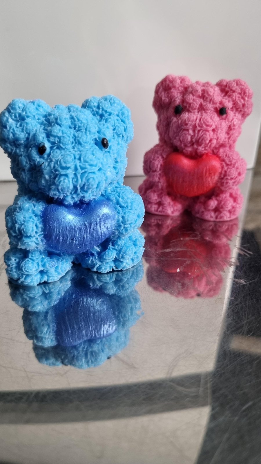 soap bear with heart