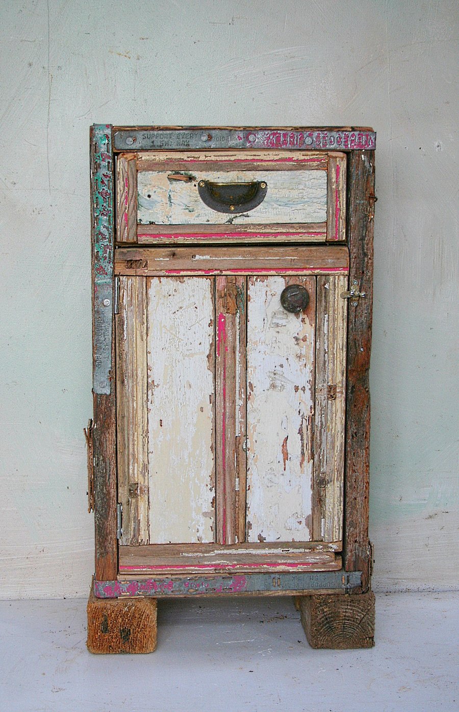 Drift wood Floorstanding Cabinet,Cupboard,Upcycled,Recycled,Driftwood Cabinet 