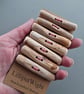 Seven driftwood toggle buttons - Image 1